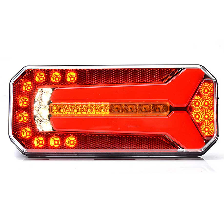 Was W150DD Baklykta LED 5-funktion