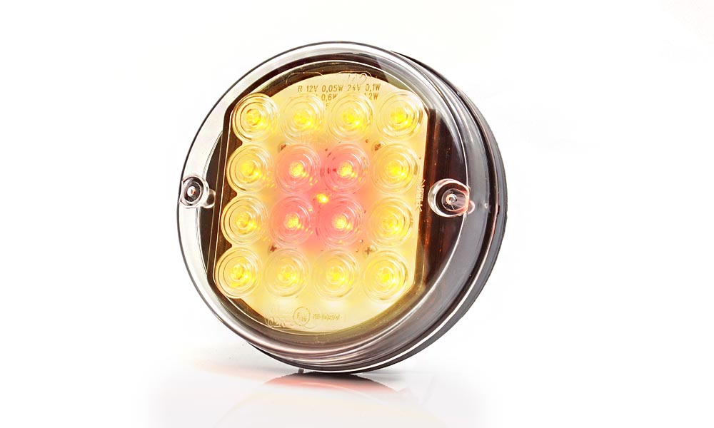 Was W42 Bak-, broms-, blinklykta LED 12-24V
