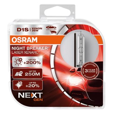 Osram D1S 12/24V Xenarc® Night Braker® Laser +200% 2-pack