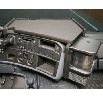 Mittbord Svart passande Scania Okt.09- för kaffekokare