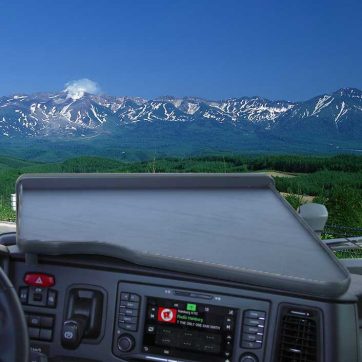 Mittbord Svart passande Scania 2016- med standard i-bräda