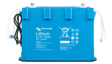LiFePO4 batteri 25,6V 100Ah NG