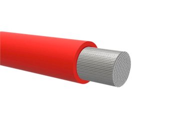 Batterikabel, 95mm2, RÖD 1m
