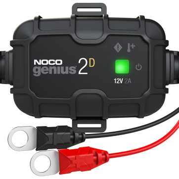 Noco Batteriladdare 12V 2A Fastmontage