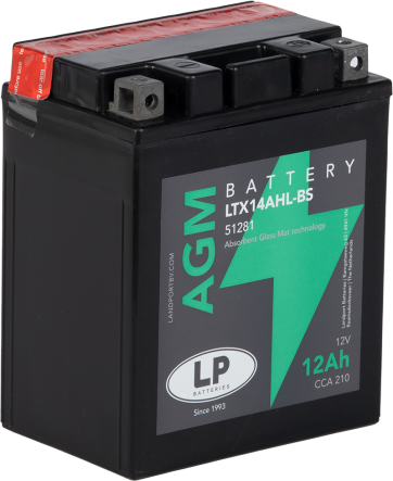 LP MC AGM 12V 12Ah YTX14AHL-BS