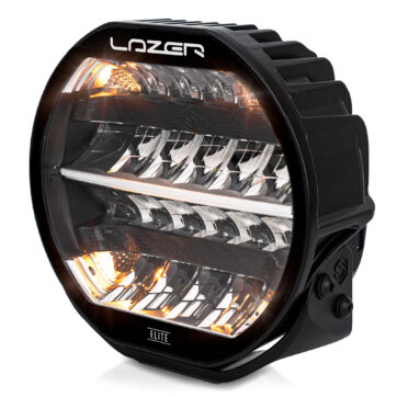 Lazer Sentinel Elite Black med positionsljus