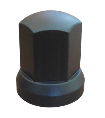 Mutterkåpa Svart plast 33mm