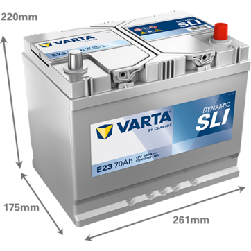Varta Dynamic SLI 12V 70Ah (CCA 630A)