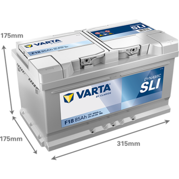 Varta Dynamic SLI 12V 85Ah (CCA 800A)