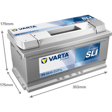 Varta Dynamic SLI 12V 88Ah (CCA 740A)