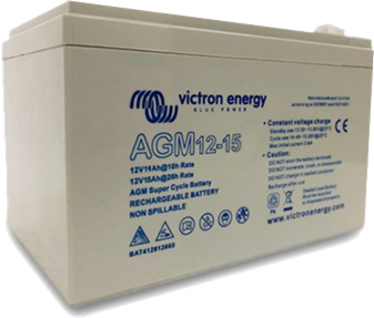 AGM Super Cycle Batteri 12V 15Ah