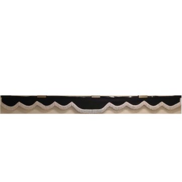 Frontgardin Design 4 Svart/Vit